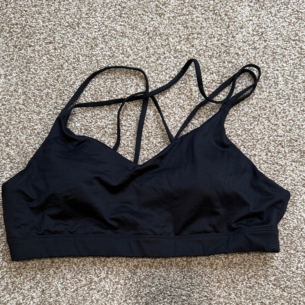 Old Navy Black Strappy Bralette